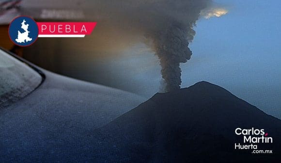 Volcán Popocatépetl amanece activo; se mantiene en Amarillo Fase 2