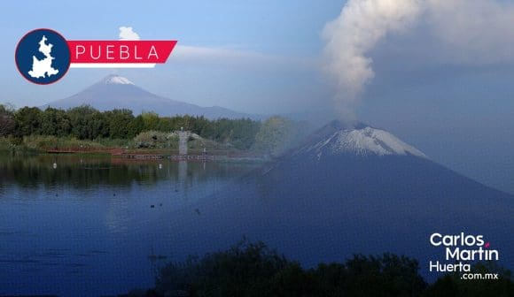 Volcán Popocatépetl se mantiene en Amarillo Fase 2 a pesar de actividad