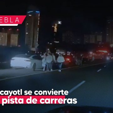 Vuelven los arrancones en la Vía Atlixcáyotl