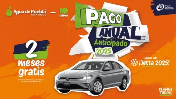 Ultimos días de la promoción de 2 meses gratis deservicio, al realizar el “Pago Anual Anticipado 2025