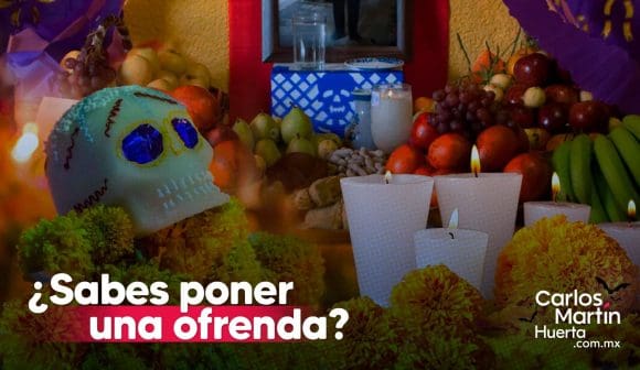 ¿Sabes poner una ofrenda? Conoce cada elemento y su significado