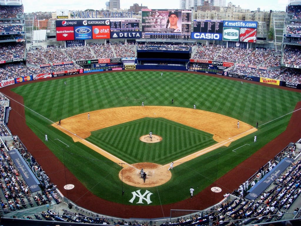 Yankee Stadium upper deck 2010 2