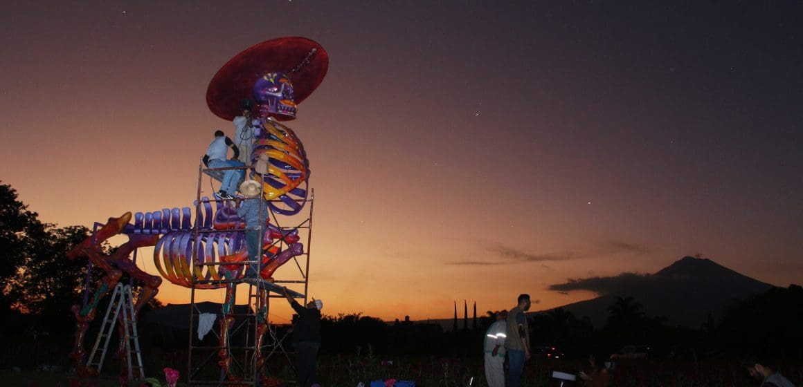 Tradición y gastronomía en Atlixco con Valle de las Catrinas y Feria de la cecina