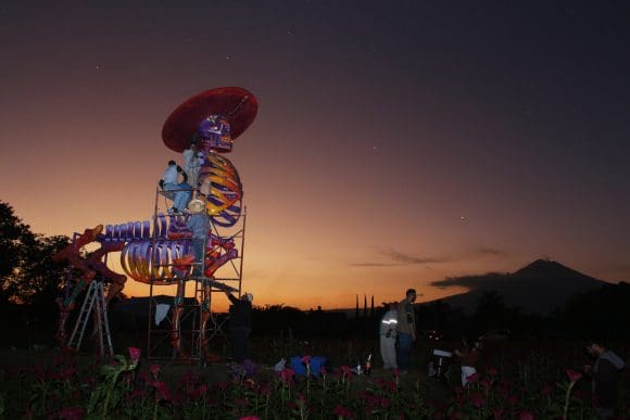 Tradición y gastronomía en Atlixco con Valle de las Catrinas y Feria de la cecina