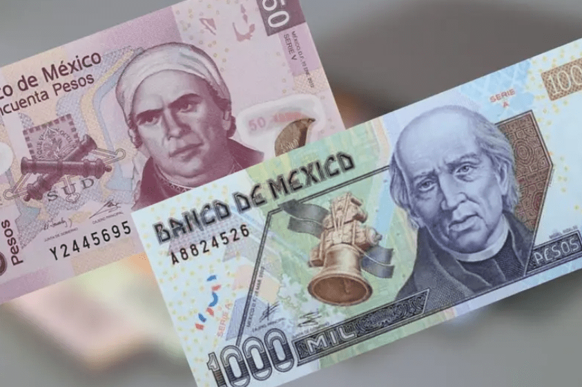 Banxico saca de circulación los billetes de 50 y 1,000 pesos