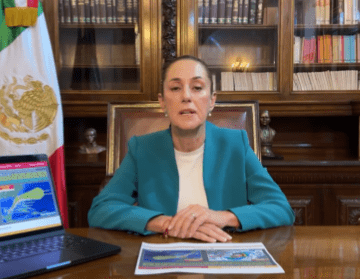 Claudia Sheinbaum pide a la población de Yucatán extremar precauciones por el huracán “Milton”