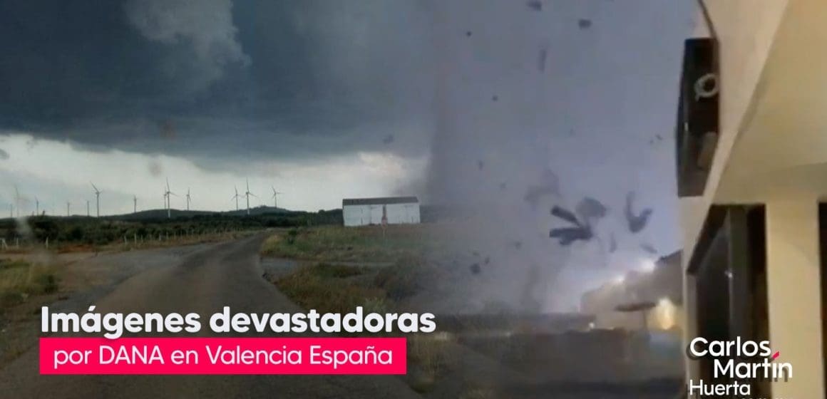 Alerta roja en Valencia por fenómeno meteorológico DANA