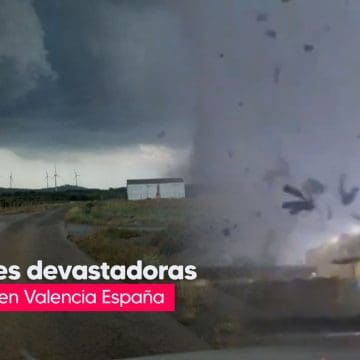 Alerta roja en Valencia por fenómeno meteorológico DANA