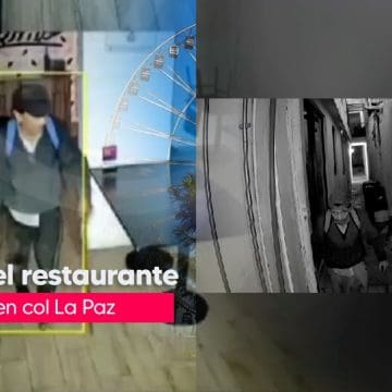 Delincuente roba restaurante en La Paz