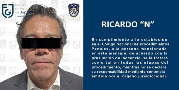 Detienen a Ricardo Márquez Blas, funcionario de la SCJN