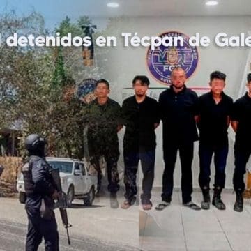 21 detenidos tras los ataques en Técpan de Galeana