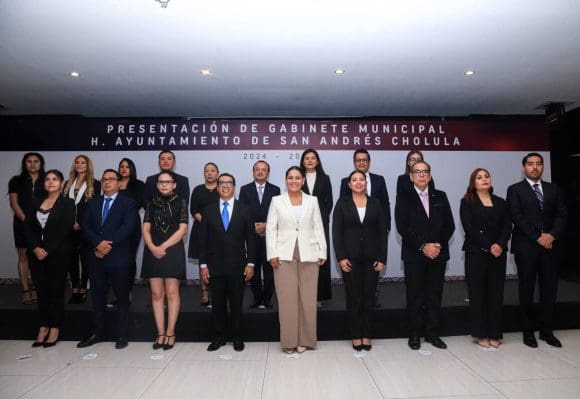 Presenta Lupita Cuautle a gabinete de la administración 2024-2027