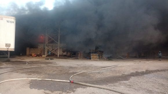 Se registra incendio en un rancho de Santiago Miahuatlán