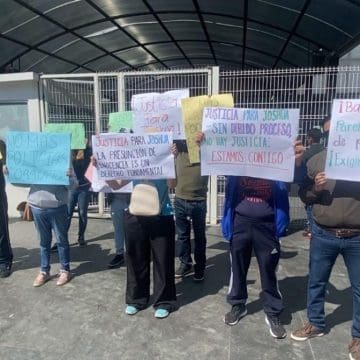 Se manifiestan contra detención arbitraria de la Policía Municipal de Puebla