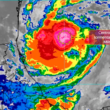 Milton ocasionará lluvias muy fuertes en Campeche, Quintana Roo, Tabasco, las costas de Tamaulipas, Veracruz y Yucatán