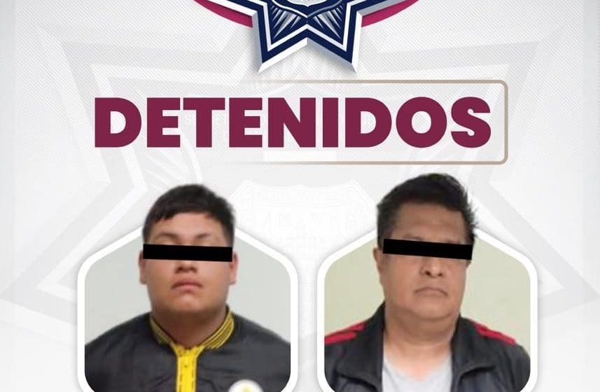 Detienen a dos presuntos responsables por conducir vehículos con reporte de robo