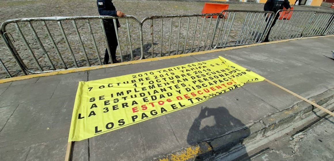 Insisten concesionarios del Transporte Público en alza al pasaje y quitar tarifas preferenciales a adultos mayores y estudiantes