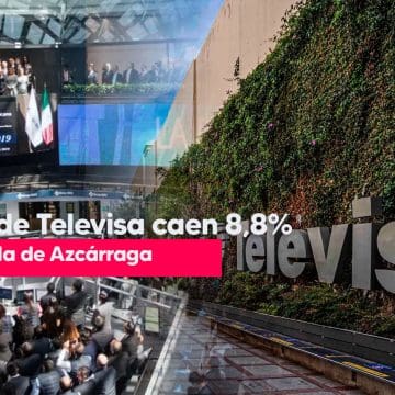 Acciones de Televisa a la baja tras salida de Emilio Azcárraga