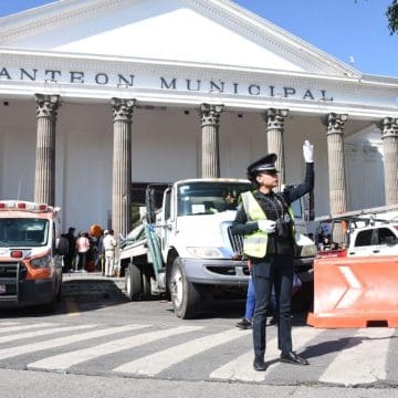 Reporta Secretaría de Gobernación Municipal saldo blanco en “Día de Muertos”