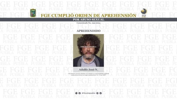 FGE cumplió orden de aprehensión por abuso sexual