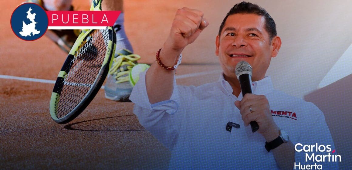 Alejandro Armenta impulsará el deporte para fortalecerá tejido social en Puebla