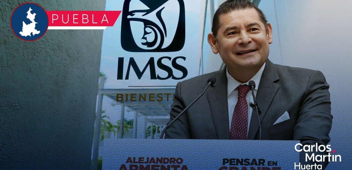 Alejandro Armenta reafirma interés de Puebla para consolidar el IMSS Bienestar