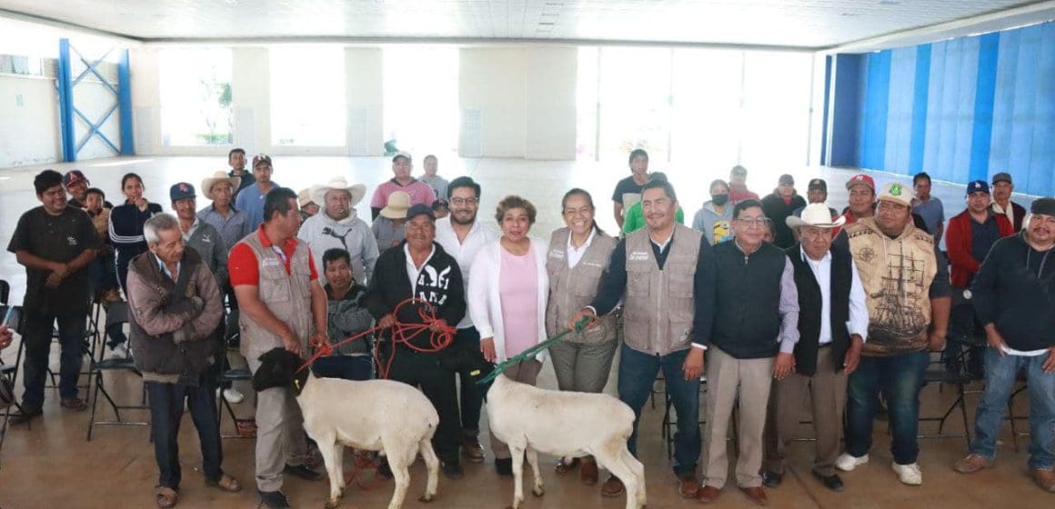 Ariadna Ayala fortalece el campo atlixquense con entrega de apoyos a productores