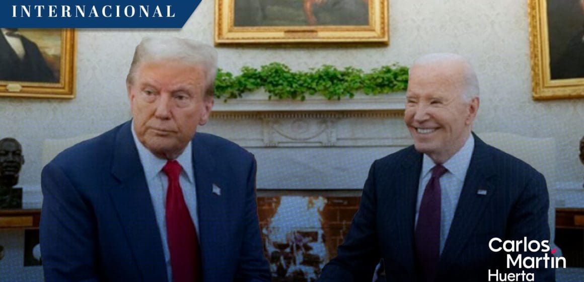 Biden y Trump se reúnen en la Casa Blanca; inicia la transición