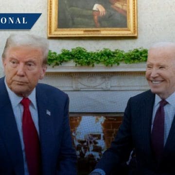 Biden y Trump se reúnen en la Casa Blanca; inicia la transición