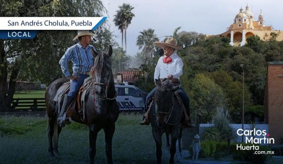 Anuncia San Andrés Cholula cabalgata por feria patronal