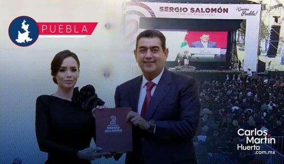 Deja actual gobierno estatal un Puebla con estabilidad, desarrollo y unido: Sergio Salomón