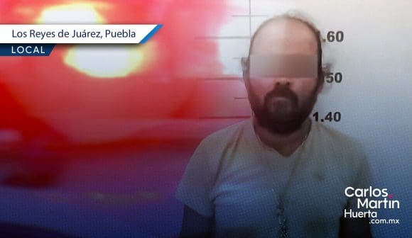 Detiene en Los Reyes de Juárez a un hombre por delitos contra la salud