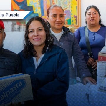 Entrega Lupita Cuautle desayunos escolares a escuelas primarias