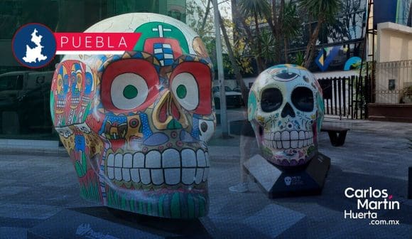 Expo “Mexicráneos” permanecerá hasta el 17 de noviembre en Puebla