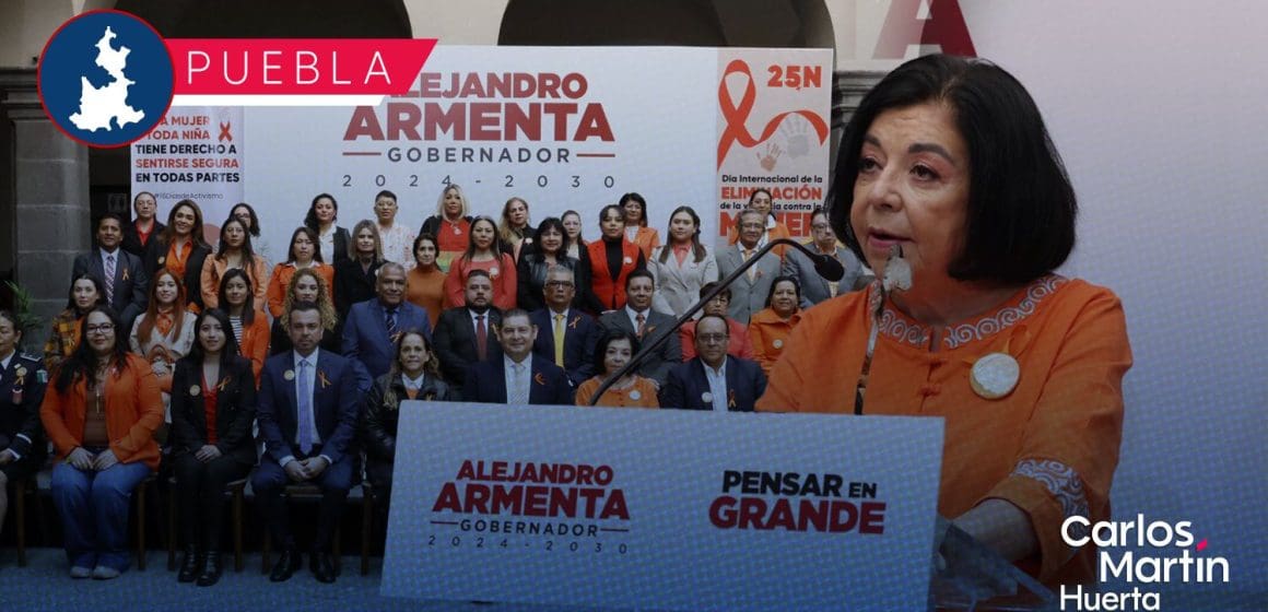 Gobierno de Armenta trabajará para erradicar la violencia contra las niñas y las mujeres