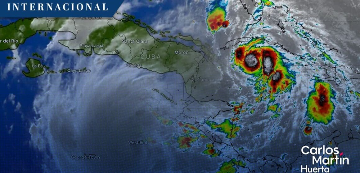 ‘Rafael’ se intensifica a huracán categoría 2 y se aproxima a Cuba