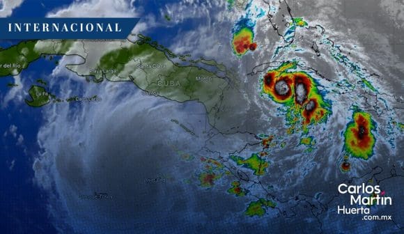 ‘Rafael’ se intensifica a huracán categoría 2 y se aproxima a Cuba