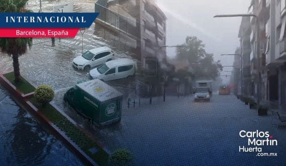 Temporal en Barcelona genera inundaciones y cancelaciones en aeropuerto y trenes