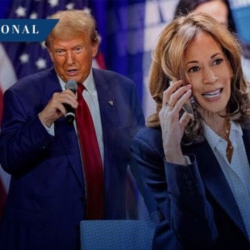 Kamala Harris llama a Trump para felicitarlo por su victoria electoral