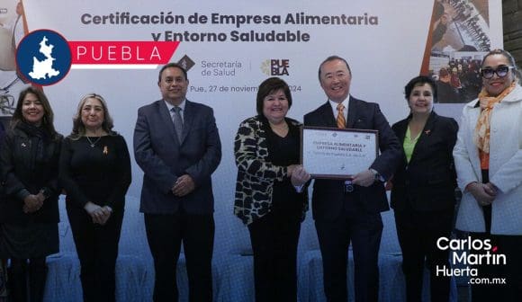 Otorga Salud “Certificación Empresa Alimentaria y Entorno Saludable” a 18 compañías del estado