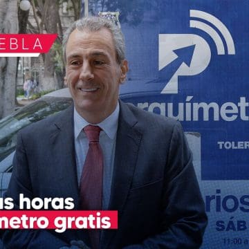 Parquímetros en Puebla serán gratis en las primeras 3 horas