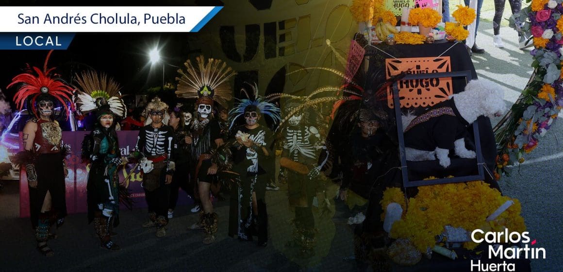 Saldo blanco tras celebraciones del Día de Muertos en San Andrés Cholula