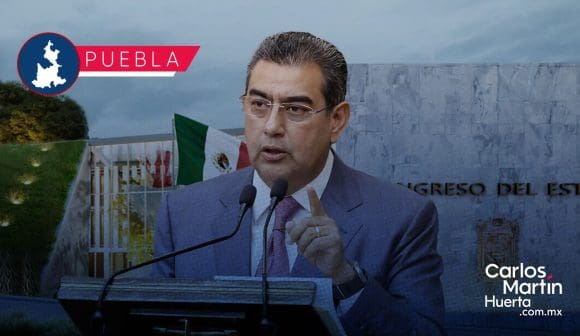 Sergio Salomón rendirá informe en nuevo Congreso de Puebla; obras superan el 98%