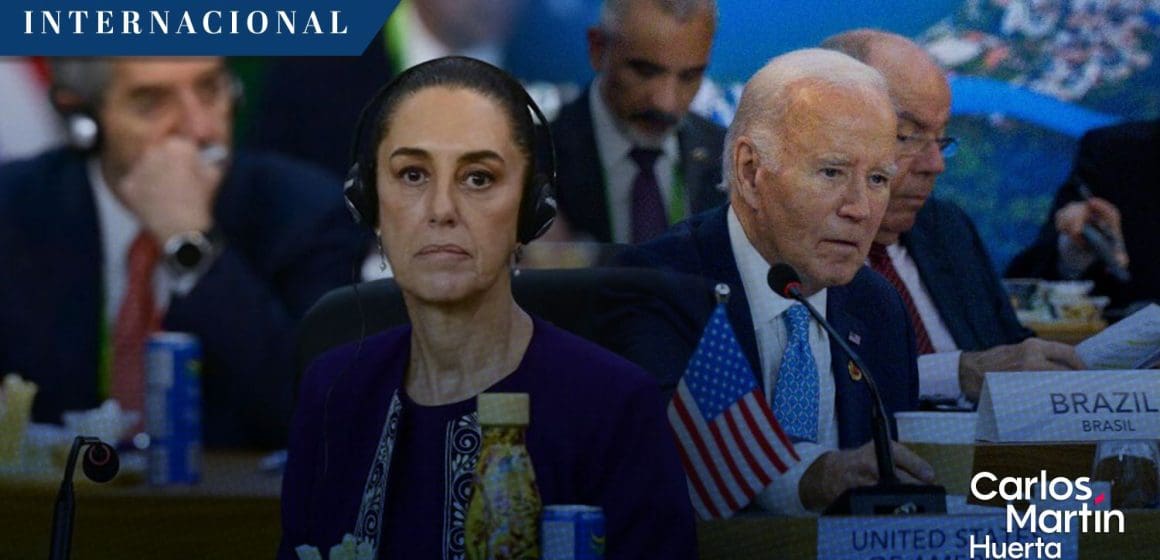 Biden y Sheinbaum se reúnen por primera vez; hablan de seguridad y migración