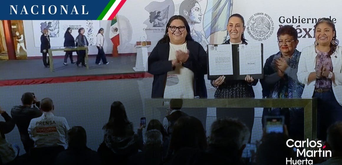 Sheinbaum firma decreto constitucional de igualdad sustantiva