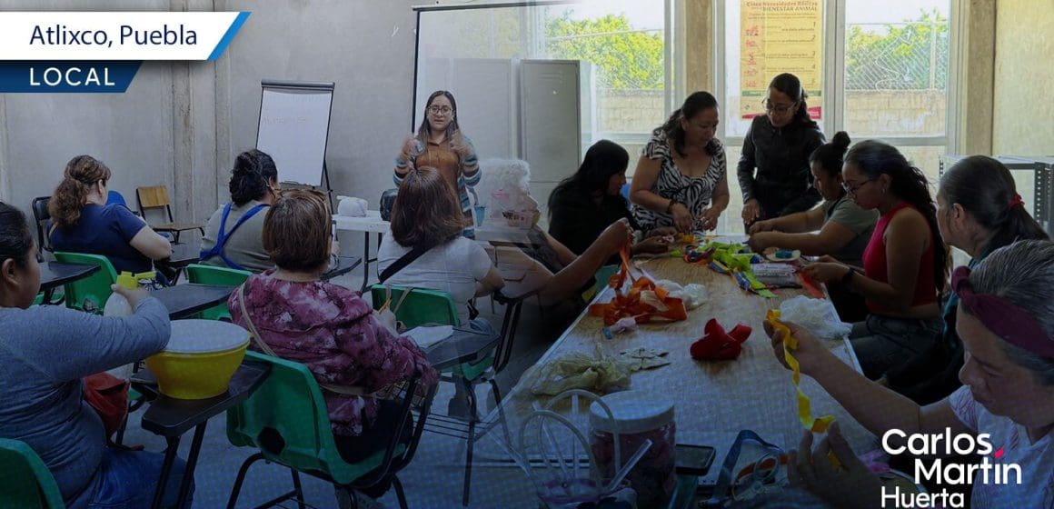 Ofrecen talleres de empoderamiento a las mujeres en Atlixco; conócelos