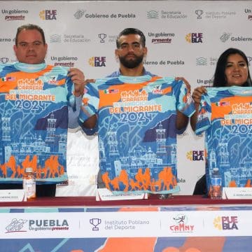 El INPODE presentó la playera y medalla de la Carrera del Migrante 2024; todo listo para la justa