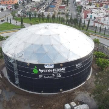 Agua de Puebla construye cuatro nuevos macrotanques que beneficiarán a 130 mil habitantes