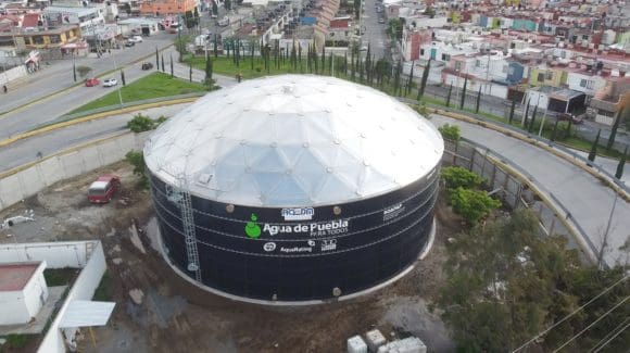 Agua de Puebla construye cuatro nuevos macrotanques que beneficiarán a 130 mil habitantes