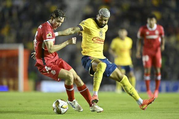 El América voló sobre el Toluca en la ida de los Cuartos de Final